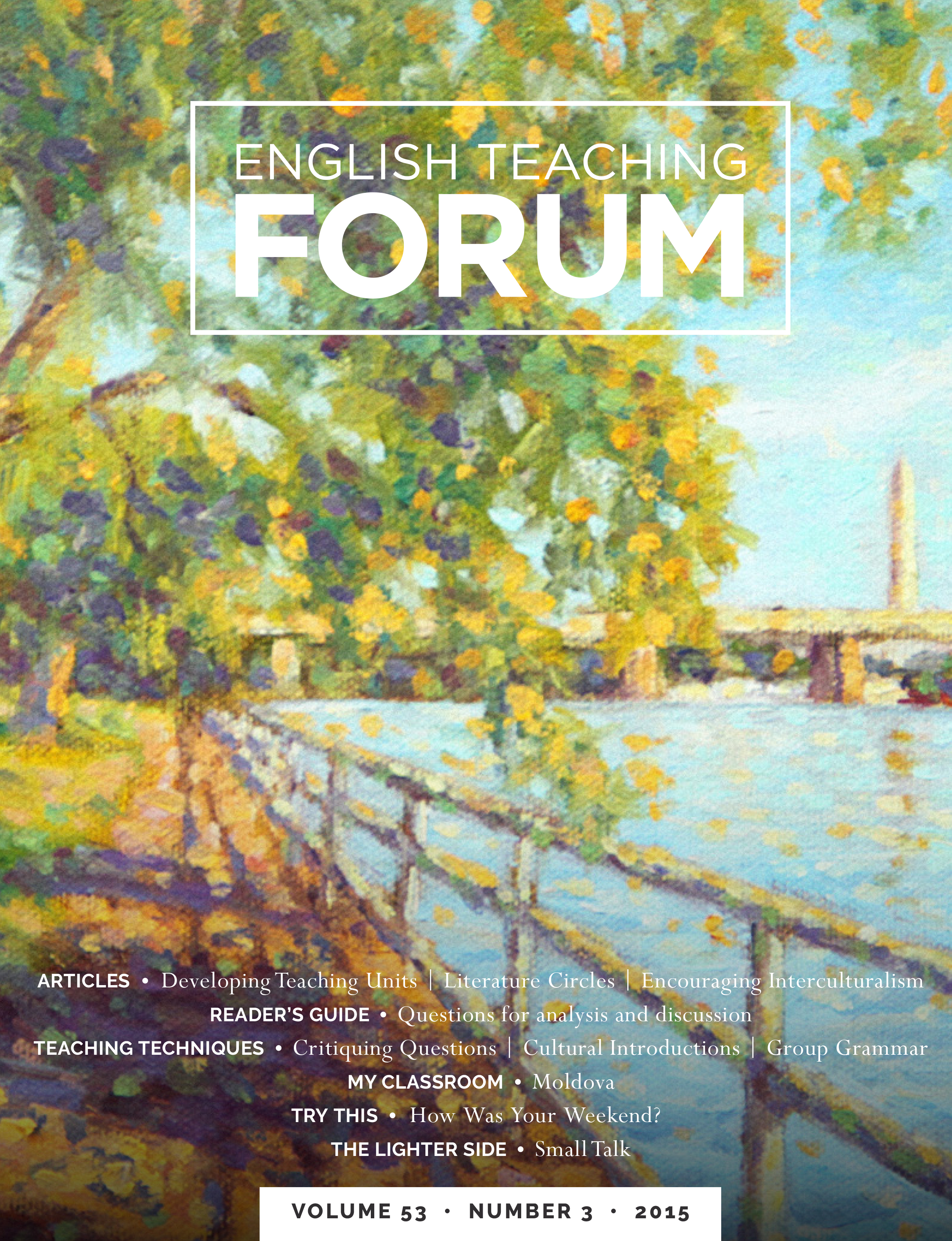 English Teaching Forum 2015, Volume 53, Number 3