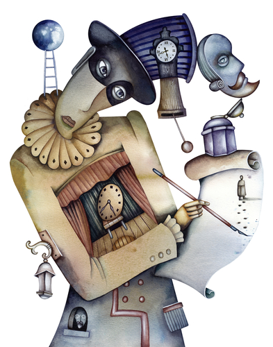image of character tipping hat