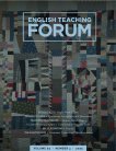 Front Cover of English Teaching Forum, Issue #63, volume 4