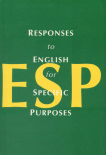 Title graphic reads: Responses to English for Specific Purposes with the letter E-S-P in big yellow print