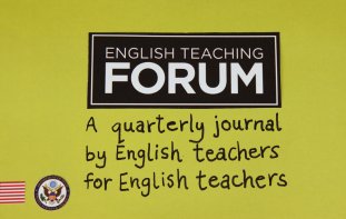 Title graphic reads: English Teaching Forum, a quarterly journal by English teachers for English teachers